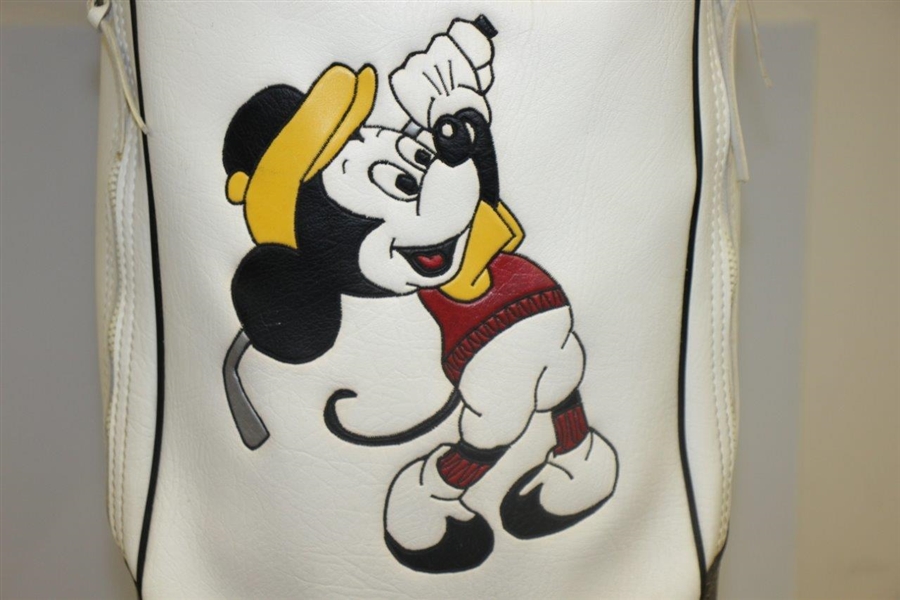 Classic Mickey Mouse Embroidered Commemorative Full Size Golf Bag