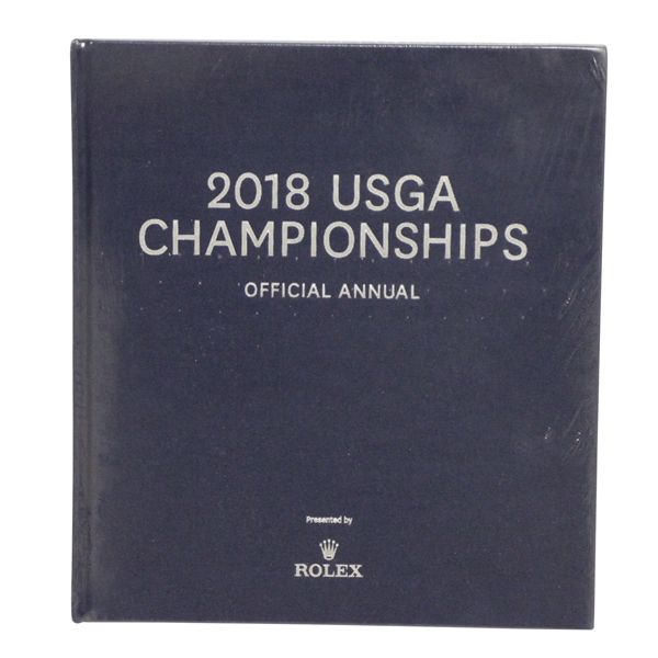 2018 USGA Championships Official Annual Book Presented by ROLEX - Brooks Koepka Win