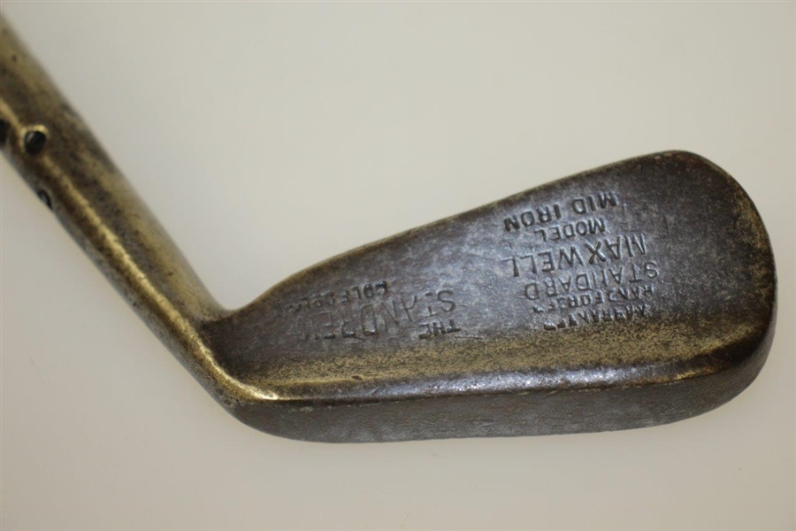 Vintage The St. Andrews Golf Co. Standard Hand Forged Maxwell Model Mid Iron