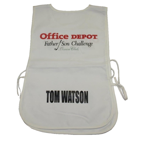 Tom Watson & Son's Office Depot Father Son Challenge Caddie Bibs 