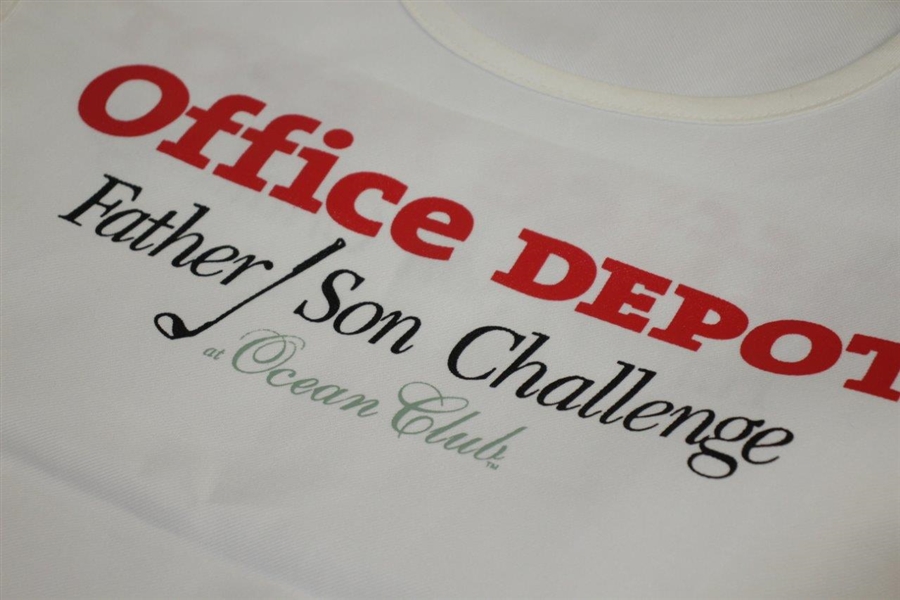 Tom Watson & Son's Office Depot Father Son Challenge Caddie Bibs 