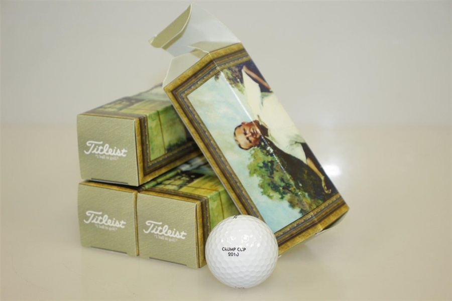 Pine Valley 2010 'Crump Cup' Dozen Titleist Golf Balls in 'George Crump' Box