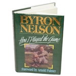 Byron Nelson Signed How I  Played The Game Book JSA #EE96324