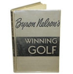Byron Nelson Signed 1946 Winning Golf Book JSA #EE96325
