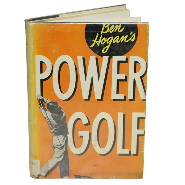 Ben Hogan Signed 1948 'Power Golf' Book JSA #EE96332