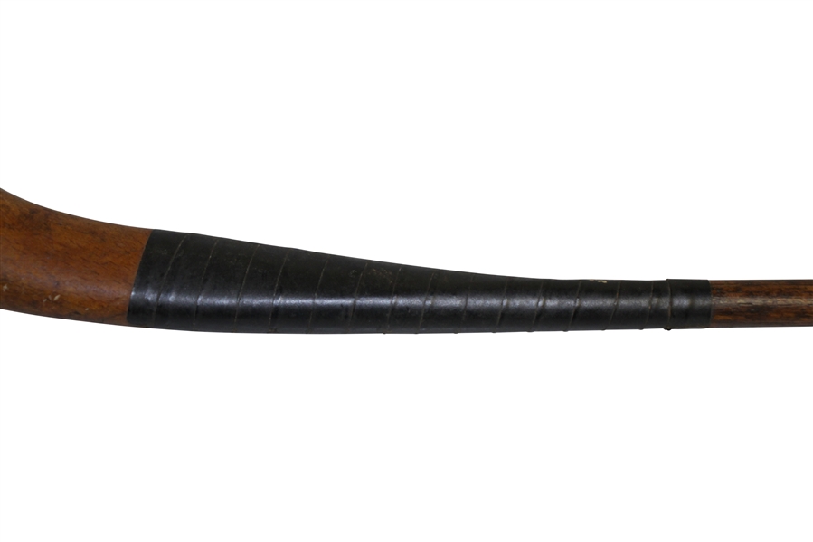 Jamie Anderson Long Nose Driver with Lambskin Grip - Light Wood w/ Leather Face