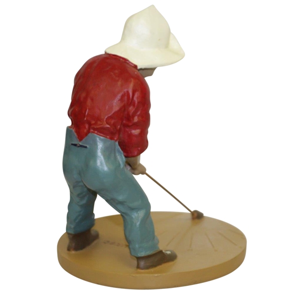 Pinehurst Putter Boy Sundial Putting Statue