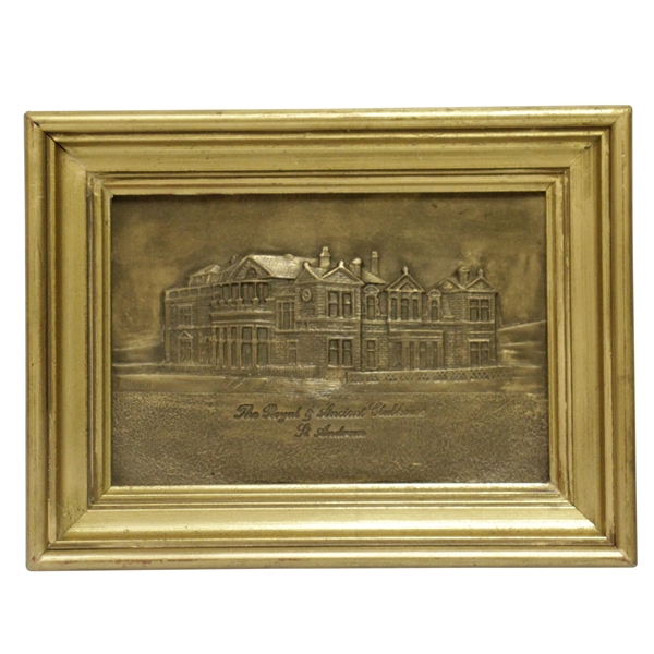 The Royal & Ancient Clubhouse St. Andrews Resin Cast Bronze by Artist Bill Waugh