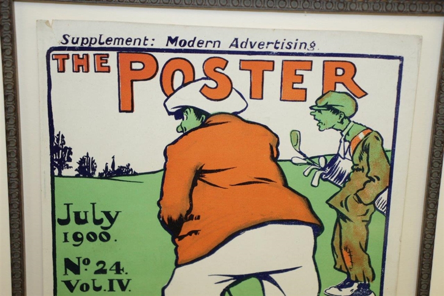 Modern Advertising Supplement 'The Poster' - July 1900 by Artist Starr Wood