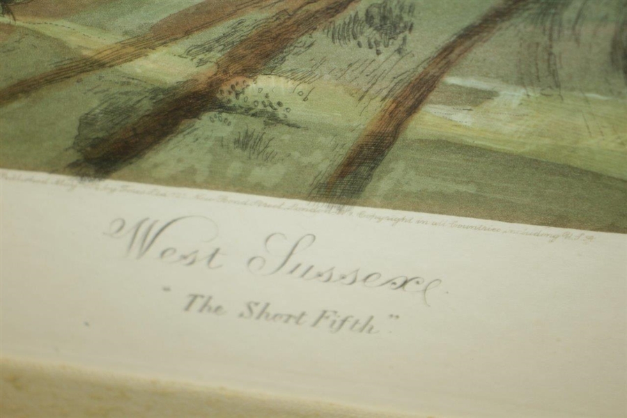 West Sussex The Short Fifth Print - 1953 by Ernest Greenwood