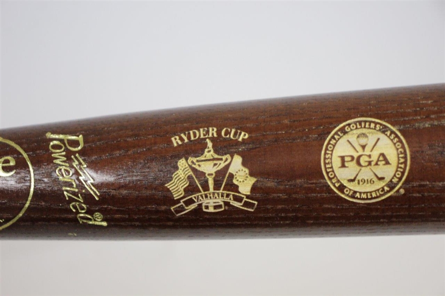 Ray Floyd's 2008 Valhalla Ryder Cup Team USA Louisville Slugger Wooden Bat