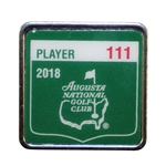 Ray Floyds 2018 Masters Tournament Contestant Badge #111