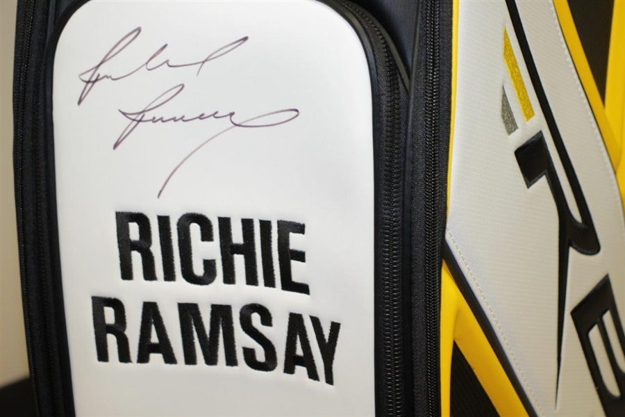 Richie Ramsey Signed Personal RBZ TaylorMade Tour Bag JSA ALOA