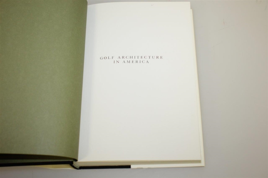 'Golf Architecture in America - Its Strategy & Construction' by George C. Thomas Jr.