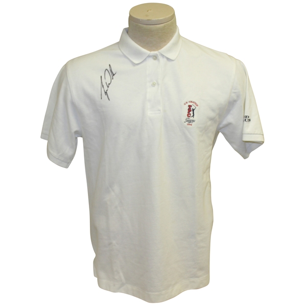Tiger Woods Signed 1994 US Amateur Shirt - Woods' 1st US Amateur JSA ALOA