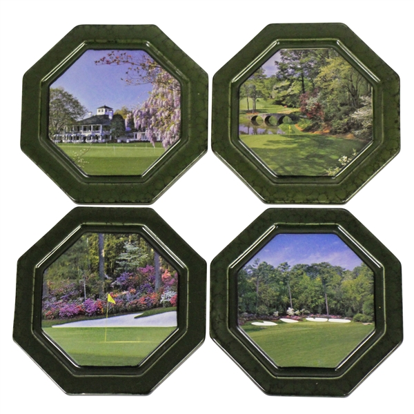 Masters Tournament Coasters - Undated Set Feat Clubhouse & Holes
