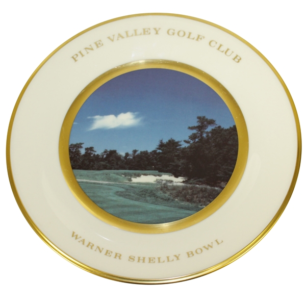 Pine Valley Golf Club Lenox Warner Shelly Bowl - 1st Hole - July 1987