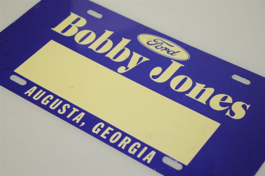 Bobby Jones Ford License Plate from Augusta, Georgia Dealership