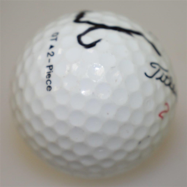 Annika Sorenstam Signed Betsy King Classic Golf Ball w/ Full Signature JSA ALOA