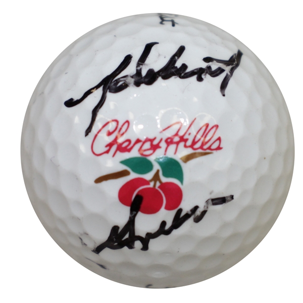 Hubert Green Signed Cherry Hills Logo Golf Ball - Site of PGA Win JSA ALOA