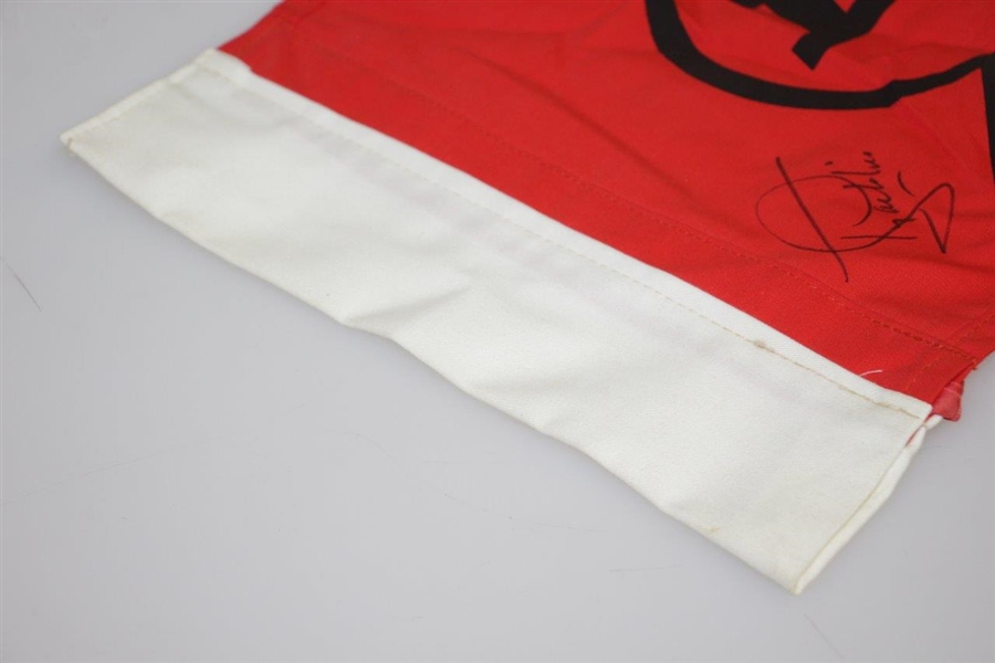 Tony Jacklin Signed Dunlop Masters Course Flown Flag - 1973 Victory JSA ALOA