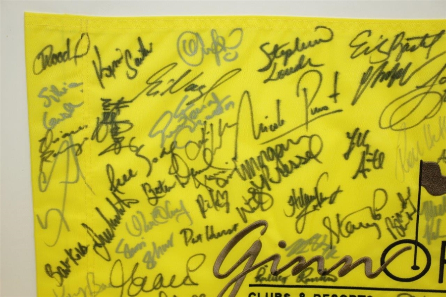 2006 Ginn Open LPGA Field Signed Flag - Over 80 Signatures JSA ALOA