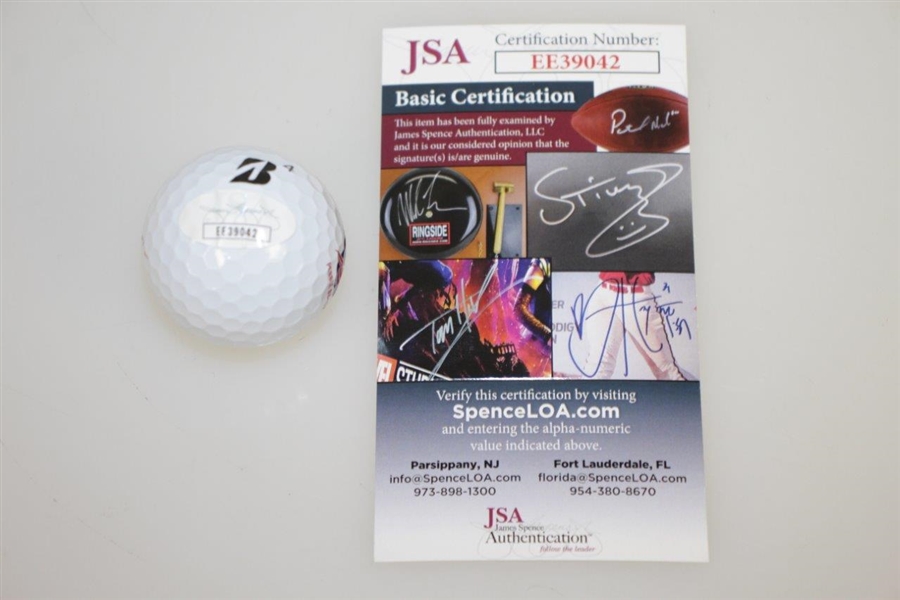 Gary Woodland Signed 2019 US Open at Pebble Bach Logo Golf Ball JSA #EE39042