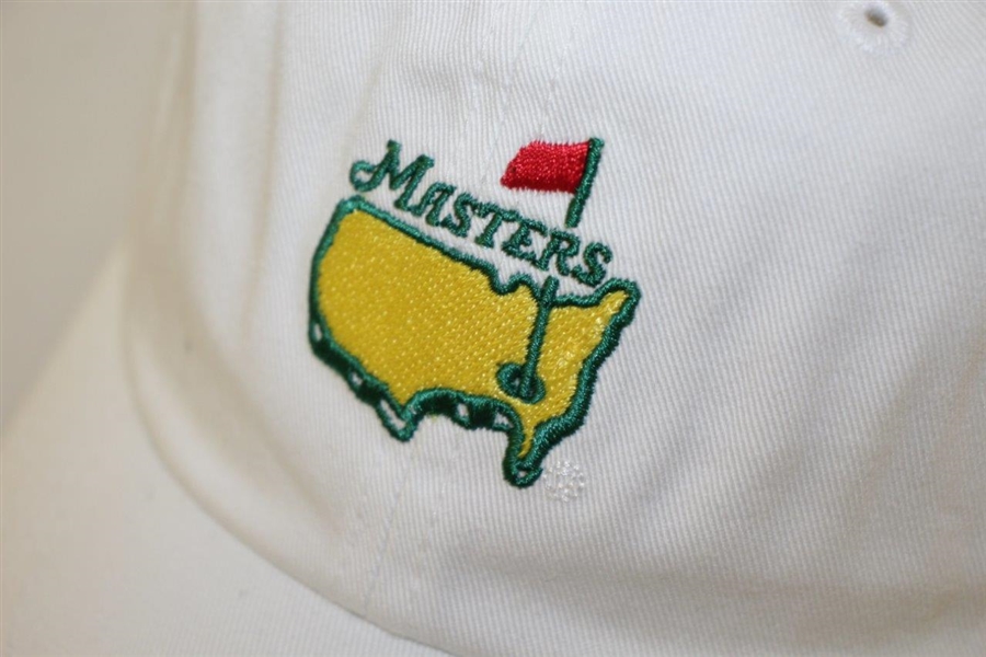 Billy Payne Signed Masters Undated Logo White Hat - Former ANGC Chairman JSA #M49282