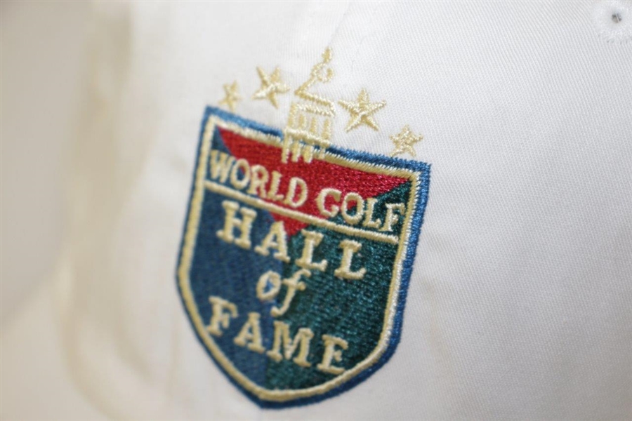 Greg Norman Signed World Golf Hall of Fame Hat JSA #DD48438