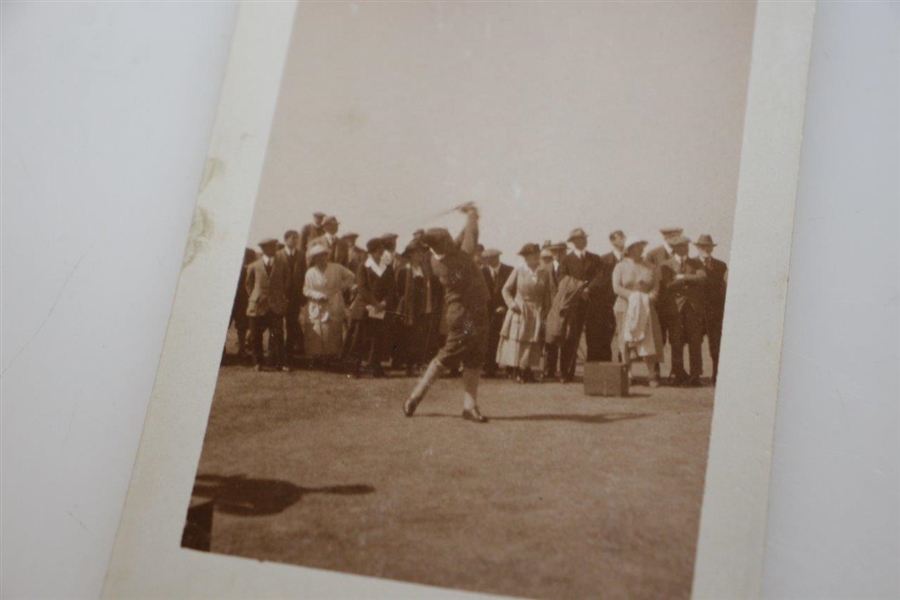 1921 Bobby Jones Original Photo - Age 19 During His First British Amateur Week