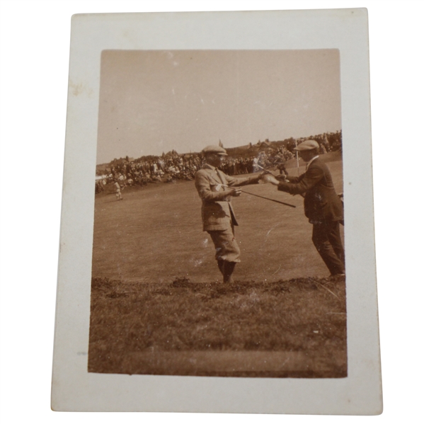 1921 Bobby Jones Original Photo - Age 19 During His First British Amateur Week