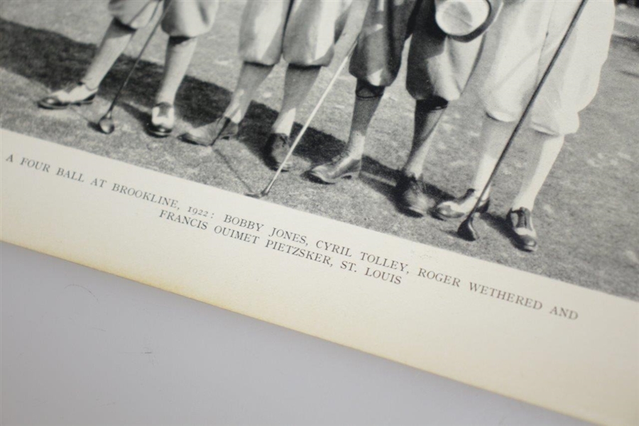 1922 The Country Club of Brookline 4 Ball-Bobby Jones, Francis Ouimet, Tolley, Wethered Photo