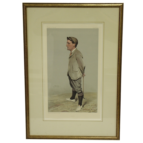 1903 Vanity Fair Hoylake Harold Hilton Framed Print