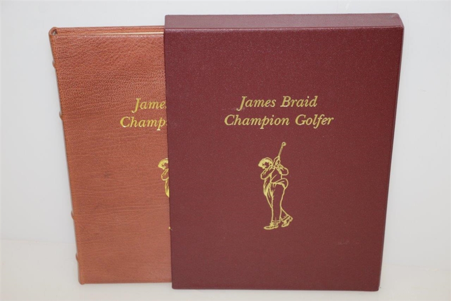 James Braid Champion Golfer Author Signed Limited Ed #61 of 75