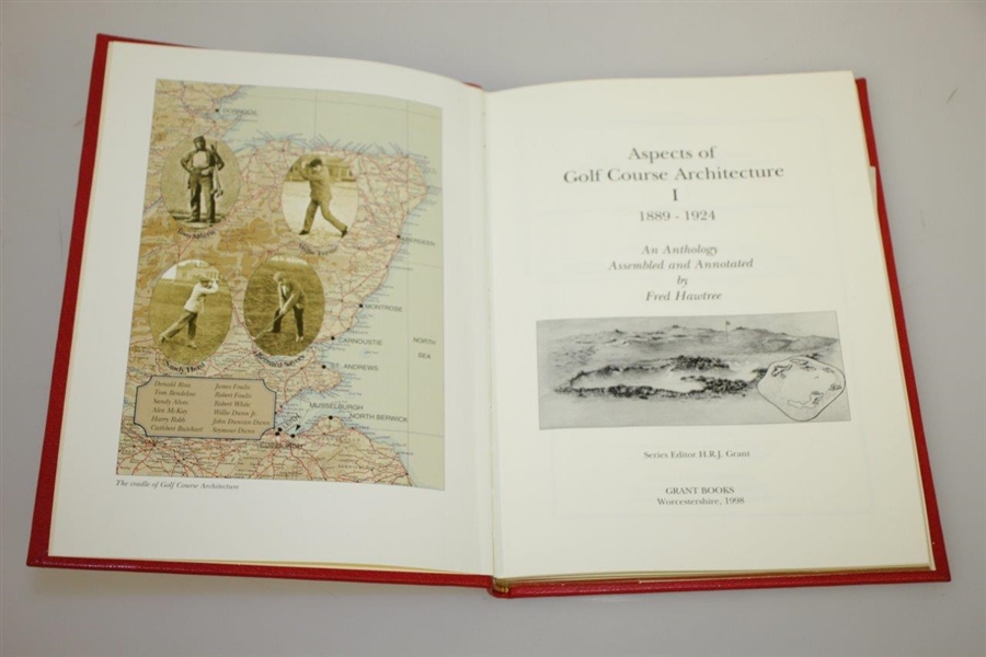 Aspects of Golf Course Architecture 1889-1924 Signed Limited Ed #66 of 75 by Fred Hawtree