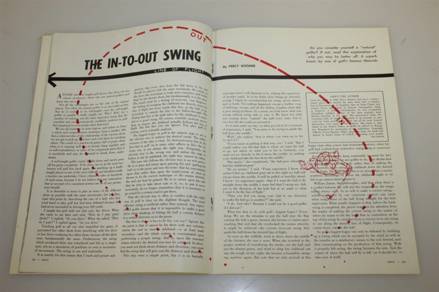 Golf Magazine First Issue from April 1959 w/ Sam Snead Newstand Copy-Excellent Condition