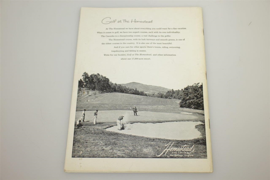 Golf Magazine First Issue from April 1959 w/ Sam Snead Newstand Copy-Excellent Condition
