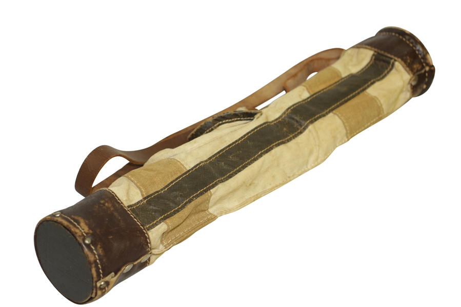Burke Midget Irons & Wood Set in Matching Canvas Tan Bag