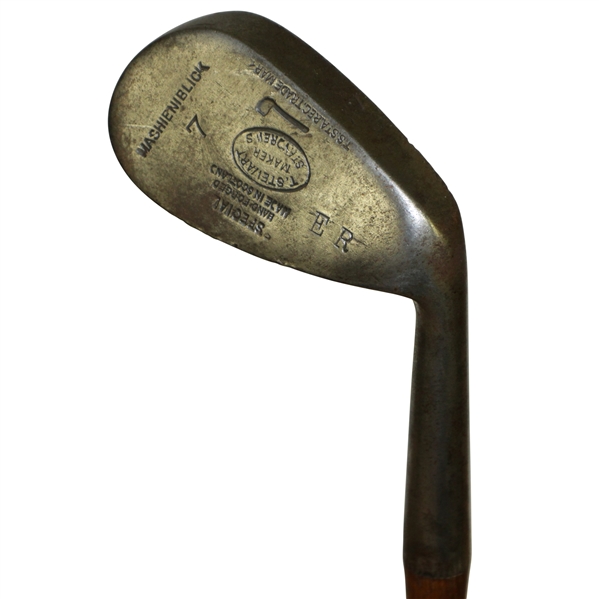 Tom Stewart of St Andrews Special Hand Forged 7 Mashie Niblick