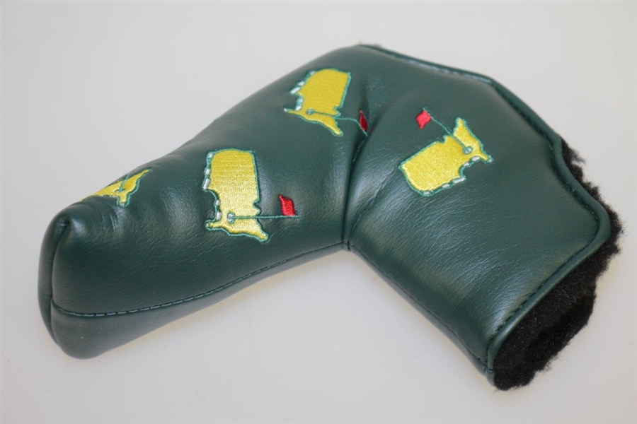 Augusta National Golf Club Leather Putter Head Cover