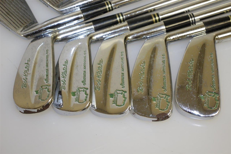 Bob Kletcke Masters Spalding Irons Complete Set 2-Sand Wedge - Ten Clubs in Total
