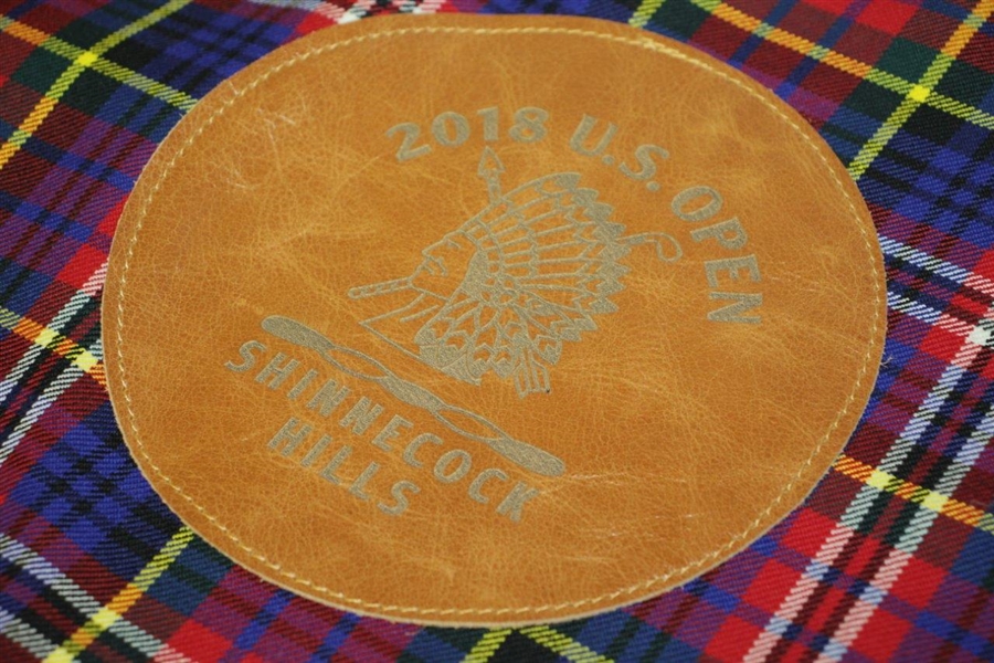 2018 US Open at Shinnecock Hills Embroidered Tartan Seamus Flag