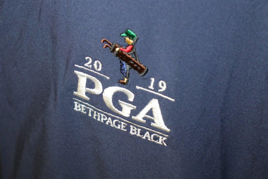 2019 PGA Championship at Bethpage Black Ralph Lauren RXL 1/2 Zip Pullover - Size XL