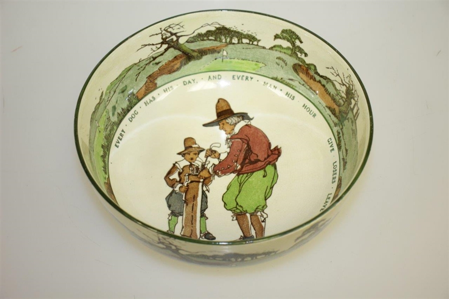Royal Doulton 'Every Dog Has His Day...' Large Bowl - Great Condition