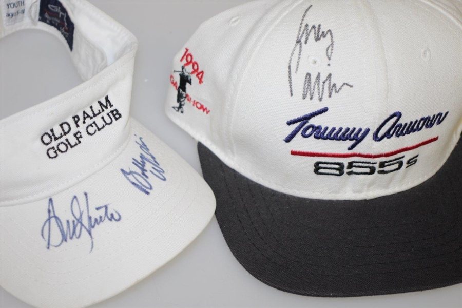 Corey Pavin Signed Tommy Armour Hat with Signed Visor JSA ALOA