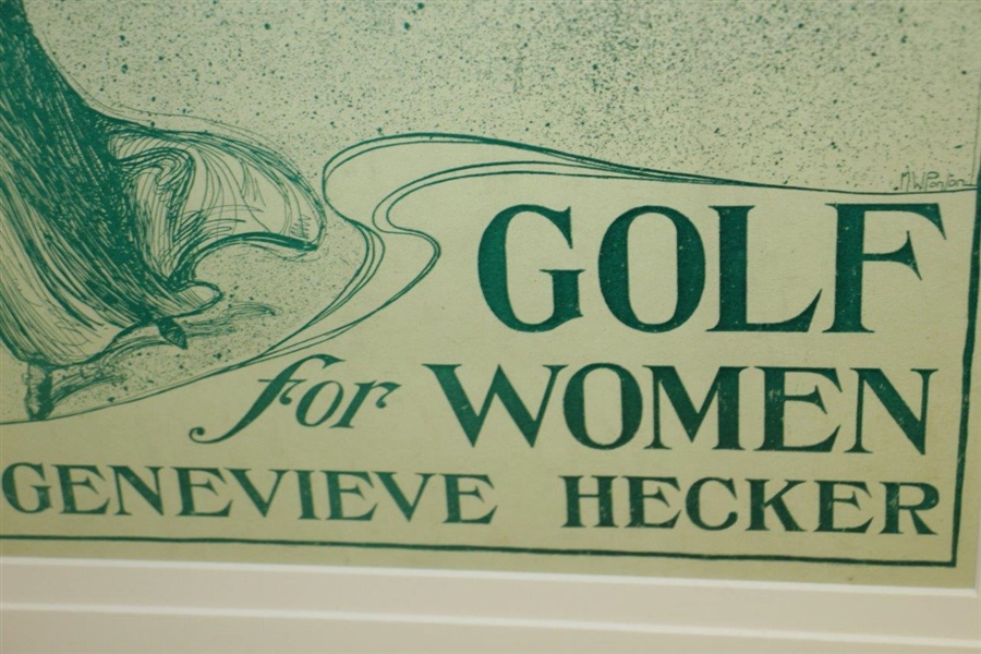 Golf for Women by Genevieve Hecker Promotional Framed Poster