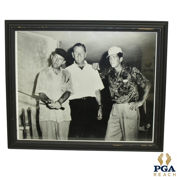 Bing Crosby and Dean Martin Vintage Black And White Photo