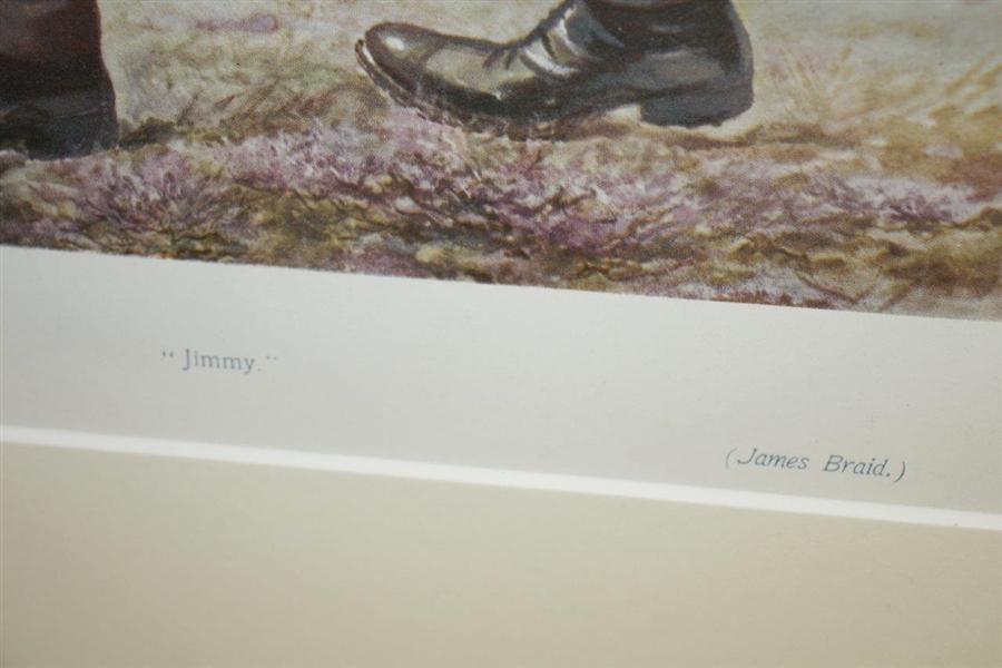 Jimmy (Braid) Vanity Fair/Spy Illustration Framed Presentation