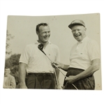Arnold Palmer & President Dwight D. Eisenhower Original Golf Photo