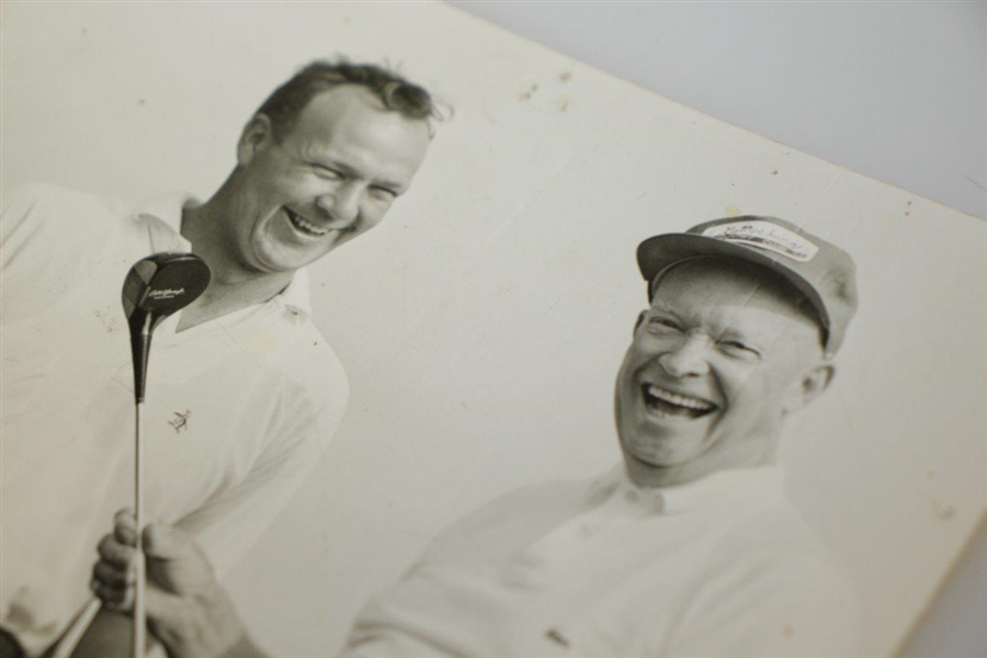 Arnold Palmer & President Dwight D. Eisenhower Original Golf Photo